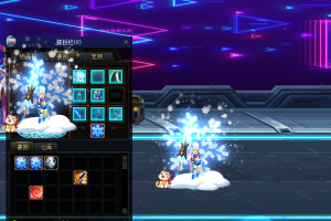 雪花招财猫-光环