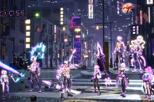 赛博朋克-霓虹-时装-武器装扮