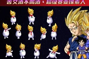 超级赛亚像素人-皮肤
