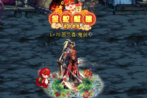 圣诞雪人脚下光环