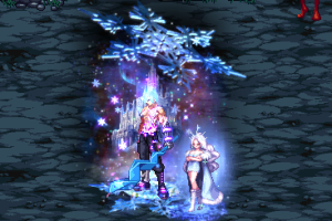 冰雪王国-雪晶城堡光环