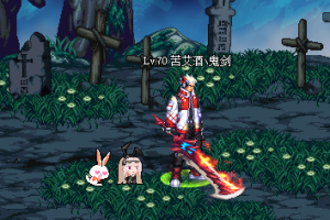 宠物-兔女郎女鬼剑